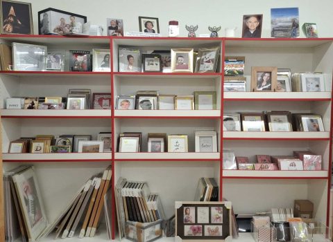 Fotorahmen-Rahmenecke-links